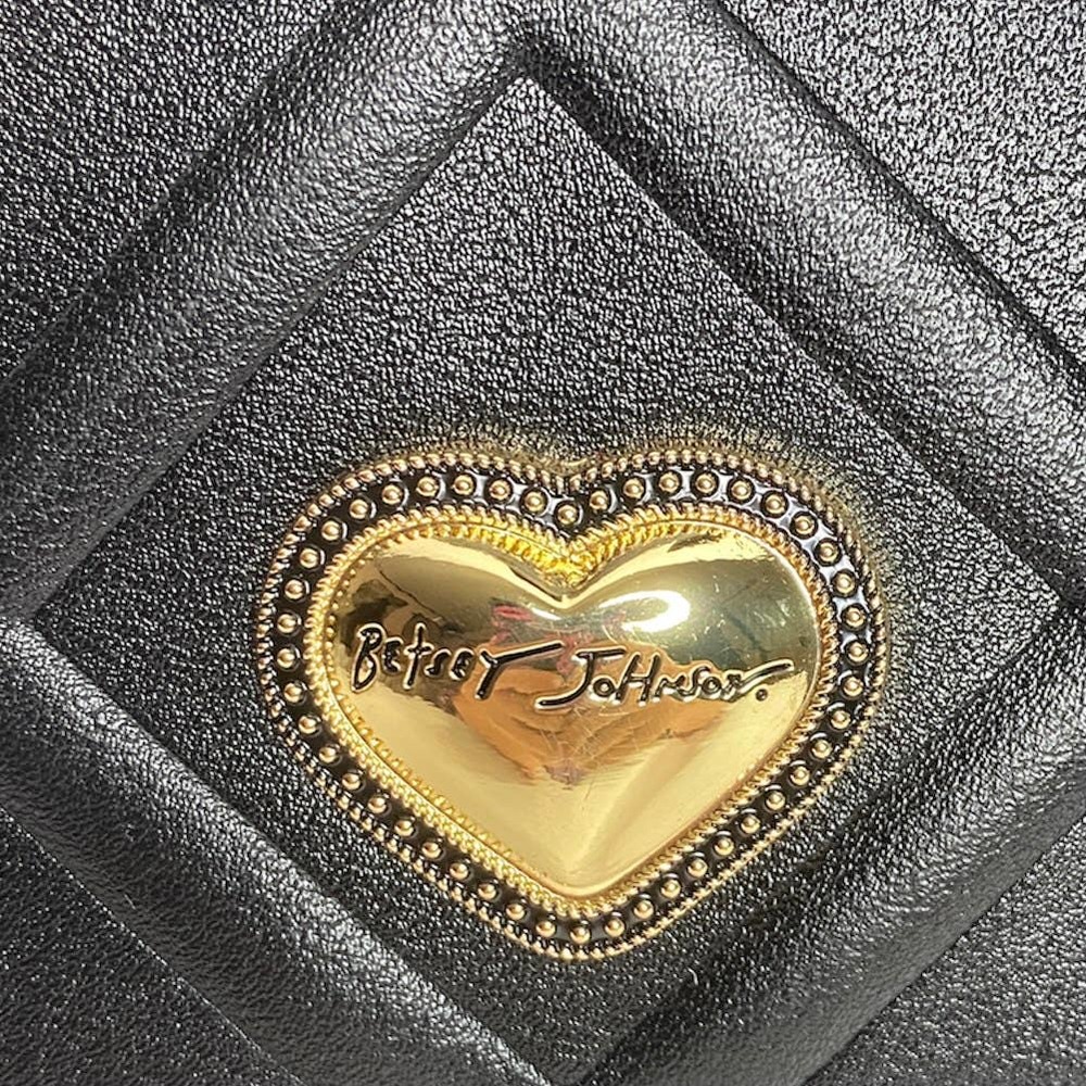 Betsey Johnson Top Handle Scarf Satchel - Picture 5 of 8